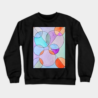 Infused Abstraction Crewneck Sweatshirt